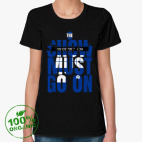 Женская футболка органик