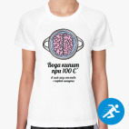 Женская спортивная футболка