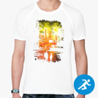 Мужская спортивная футболка