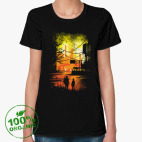 Женская футболка органик