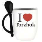 Кружка с ложкой