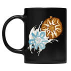 Кружка цветная UV-DTF