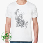 Мужская футболка органик