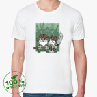 Мужская футболка органик