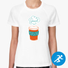 Женская спортивная футболка