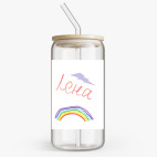 Банка с бамбуковой крышкой