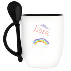 Кружка с ложкой