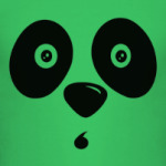 Удивлённая панда