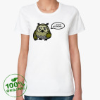 Женская футболка органик