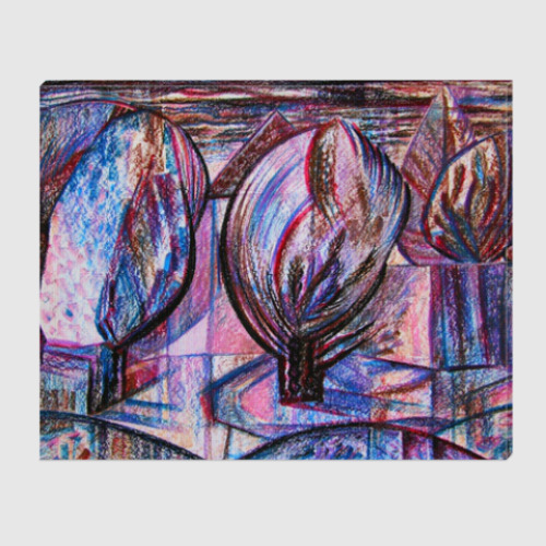 Холст с принтом 'ДЕРЕВЬЯ'