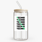 Банка с бамбуковой крышкой