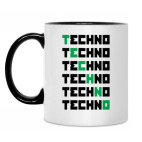 Кружка двухцветная