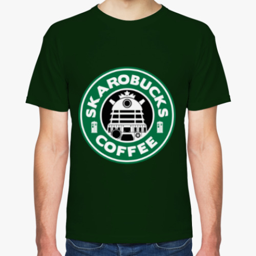 Футболка с принтом Skaro Coffee DOCTOR WHO Dalek