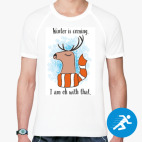 Мужская спортивная футболка