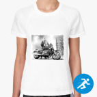 Женская спортивная футболка