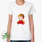 Женская футболка органик