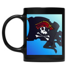 Кружка цветная UV-DTF