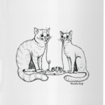 Влюбленные котики