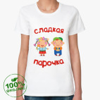 Женская футболка органик