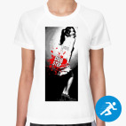 Женская спортивная футболка