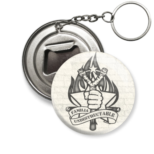 Брелок-открывашка с принтом Gogol Bordello