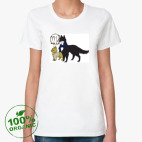 Женская футболка органик