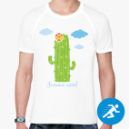 Мужская спортивная футболка