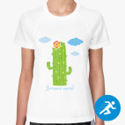 Женская спортивная футболка