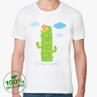 Мужская футболка органик