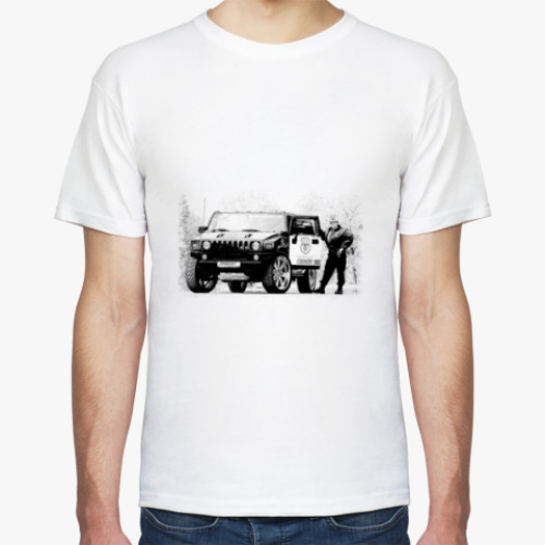 Футболка с принтом Хамер шерифа