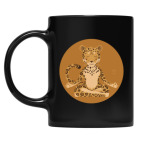 Кружка цветная UV-DTF