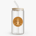 Банка с бамбуковой крышкой