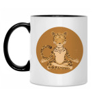 Кружка двухцветная