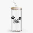 Банка с бамбуковой крышкой