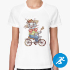 Женская спортивная футболка