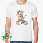 Мужская футболка органик