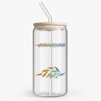 Банка с бамбуковой крышкой