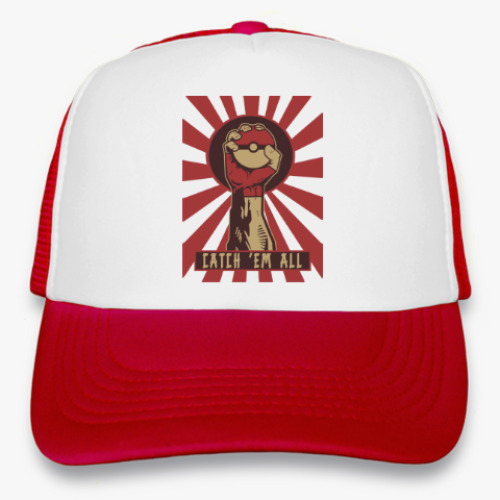 Кепка-тракер с принтом Поймай всех