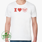 Мужская футболка органик