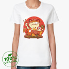 Женская футболка органик