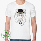 Мужская футболка органик