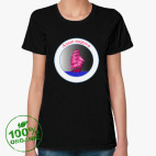 Женская футболка органик