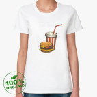 Женская футболка органик