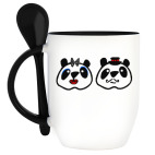 Кружка с ложкой