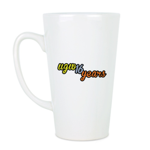 Чашка Латте с принтом  16 UGW