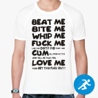 Мужская спортивная футболка