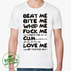 Мужская футболка органик