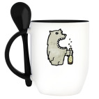 Кружка с ложкой