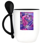 Кружка с ложкой