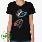 Женская футболка органик